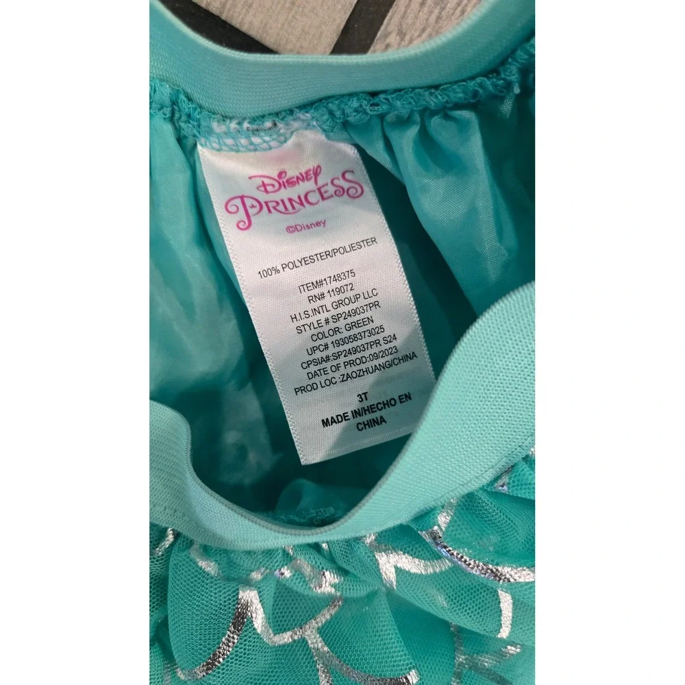 Costume Bundle-Disney Princess Frozen Anna Elsa Mermaid Tutu Cape Crown Costume
